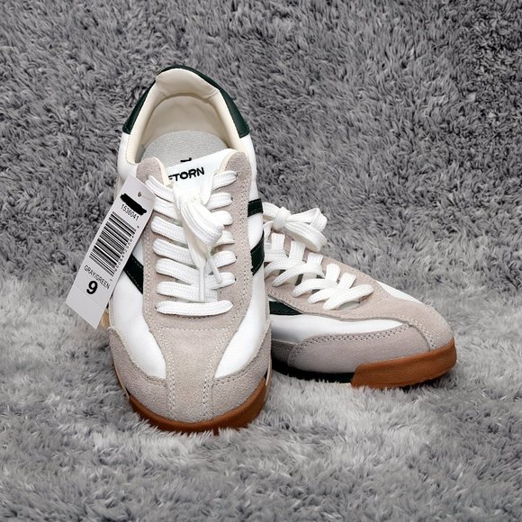 Tretorn RAWLINS 2.0 Style in white gray green Leather upper Memory Foam … - Picture 1 of 14